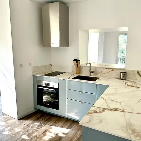 Avec Jardin Prive A 2min De La 滨海巴纽尔斯