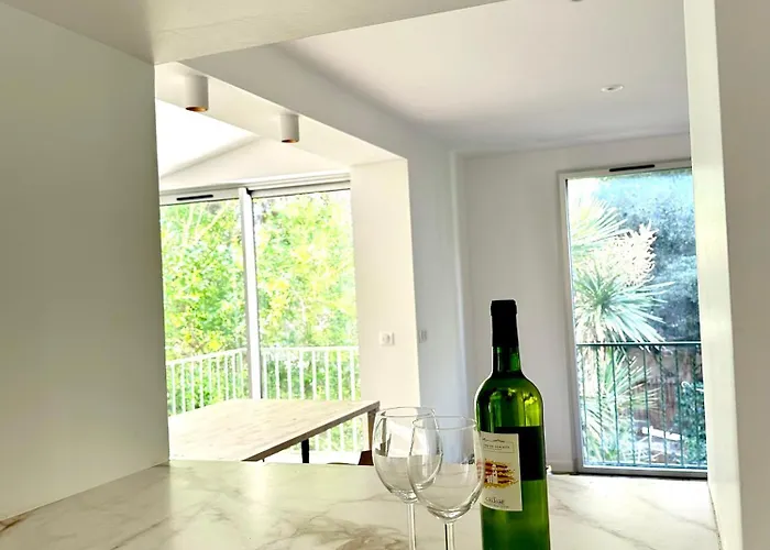 Avec Jardin Privé à 2min De La Apartamento